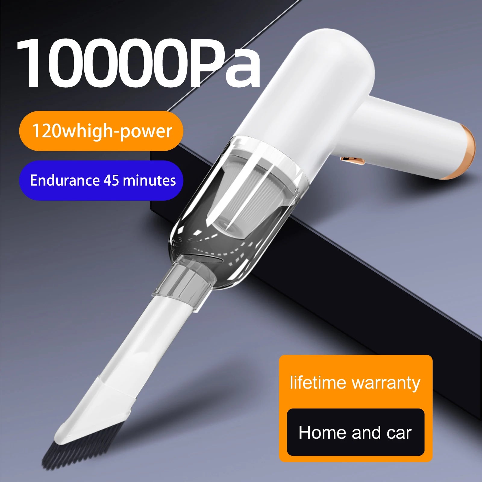 Car Wireless Vacuum Cleaner Handheld High-Power Vacuum Cleaner Portable Portable Small Vacuum Cleaner For Multi Purpose